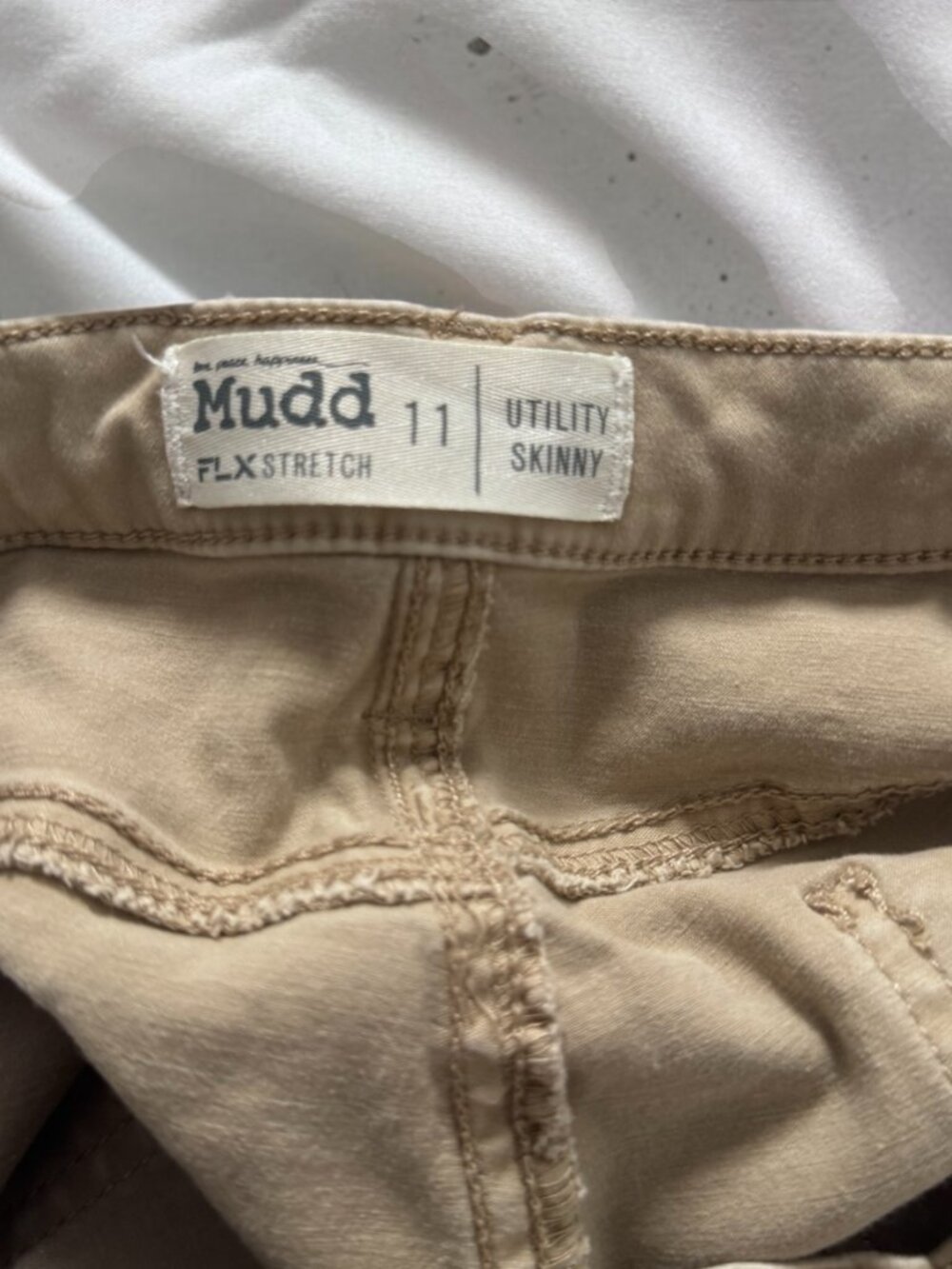 Mudd Flex Stretch Utility Skinny Cargo Pants 28x28 - Picture 4 of 5